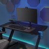RS Gaming™ Venno 45"W Gaming Computer Desk, Black - Image 11