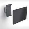 DURABLE® TABLET HOLDER Wall Mount - Fits most 7"-13" Tablets, 360 Degrees Rotation with Anti-Theft Device, Silver/Charcoal - Image 2