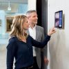 DURABLE® TABLET HOLDER Wall Mount - Fits most 7"-13" Tablets, 360 Degrees Rotation with Anti-Theft Device, Silver/Charcoal - Image 9