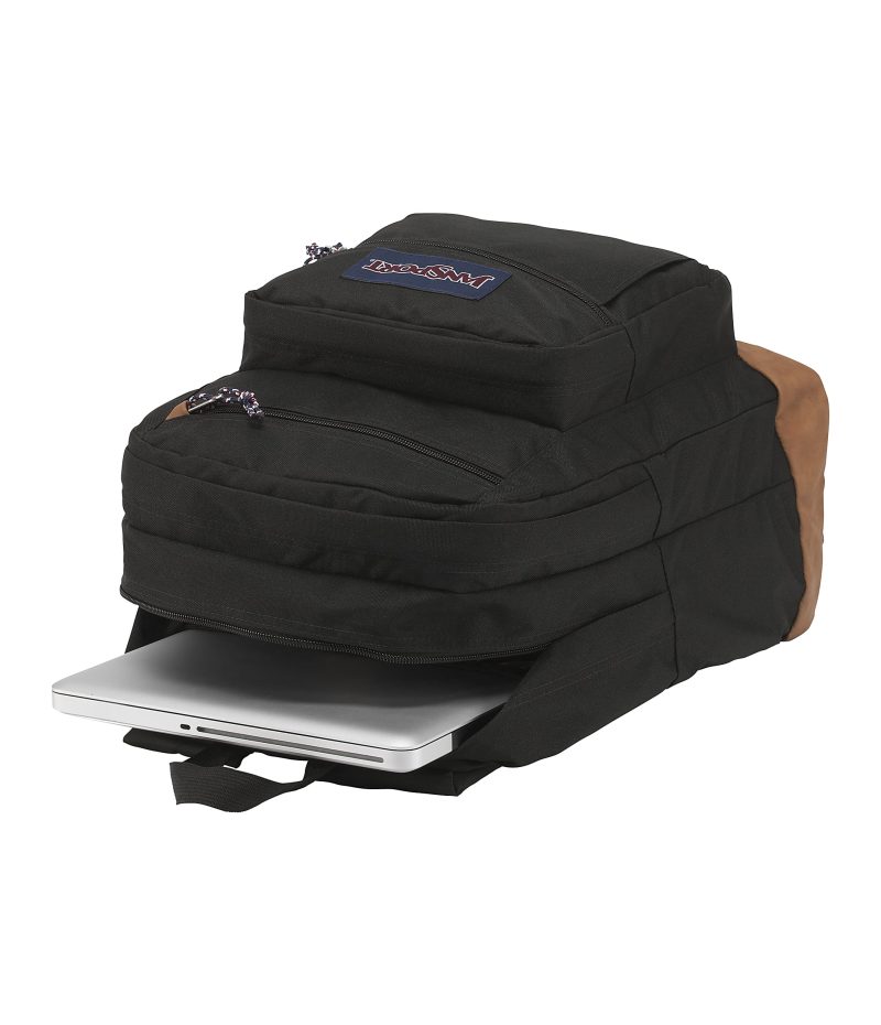JanSport® Cool Student Backpack With 15" Laptop Sleeve, Black - Image 2