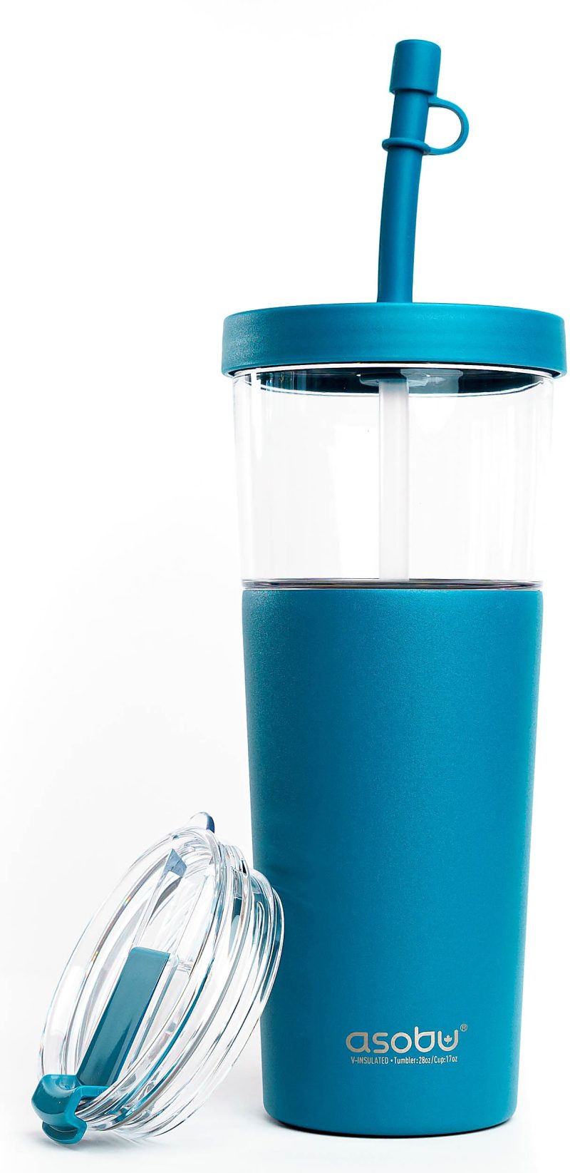Asobu Marina 2-in-1 Tumbler, 28 Oz, Blue