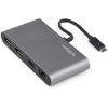 StarTech.com Thunderbolt 3 Mini Dock - Portable Dual Monitor TB3 Docking Station DisplayPort 4K 60Hz - 1x USB-A, GbE - 11" (28cm) Cable - Thunderbolt 3 mini dock - 40Gb video & data/dual monitor DisplayPort 4K 60Hz/1x USB-A 3.0 5Gbps/GbE - Image 2