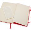 Moleskine Classic Hard Cover Notebook, 5” x 8-1/4”, Ruled, 240 Pages, Red - Image 5