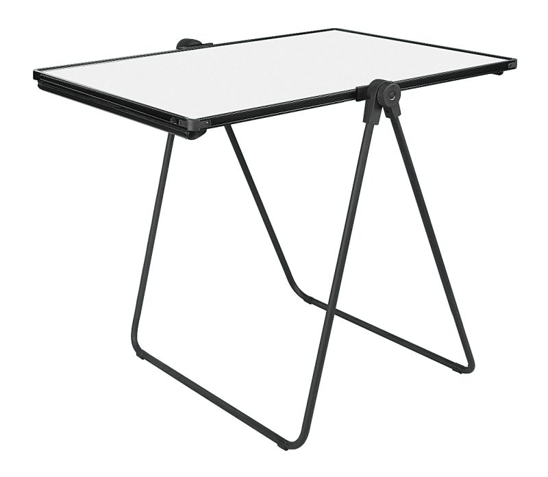 Office Depot® Brand Convertible Table/Footbar Non-Magnetic Dry-Erase Whiteboard Presentation Easel, 67" x 30-1/2", Metal Frame With Black Finish - Image 2