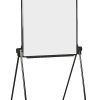 Office Depot® Brand Convertible Table/Footbar Non-Magnetic Dry-Erase Whiteboard Presentation Easel, 67" x 30-1/2", Metal Frame With Black Finish - Image 4