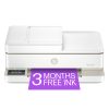 HP Envy 6555e Wireless All-in-One Color Inkjet Printer, Print, scan, copy, Duplex printing best for home, 3 months of free ink (714N5A) - Image 2