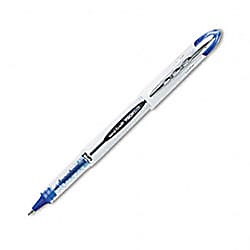 uni-ball® Vision™ Elite™ Liquid Ink Rollerball Pens, Bold Point, 0.8 mm, White Barrel, Black Ink, Pack Of 12 - Assorted,1