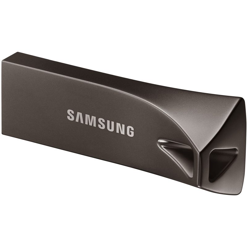 Samsung USB 3.1 Flash Drive BAR Plus 256GB Titan Gray - 256 GB - USB 3.1 - Titanium Gray - 5 Year Warranty - Image 2