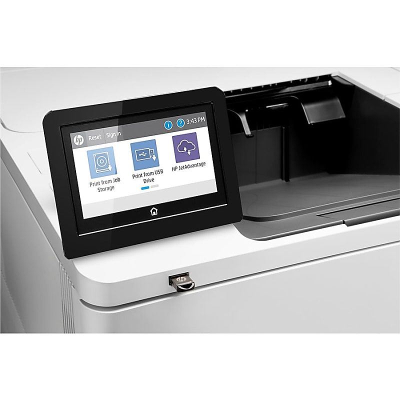 HP LaserJet Enterprise M610dn Laser Monochrome Printer - Image 8