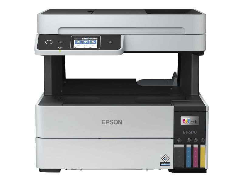 Epson® EcoTank® Pro ET-5170 C11CJ88201 InkJet All-In-One SuperTank Color Printer - Image 7