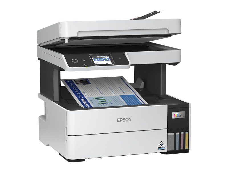 Epson® EcoTank® Pro ET-5170 C11CJ88201 InkJet All-In-One SuperTank Color Printer - Image 9