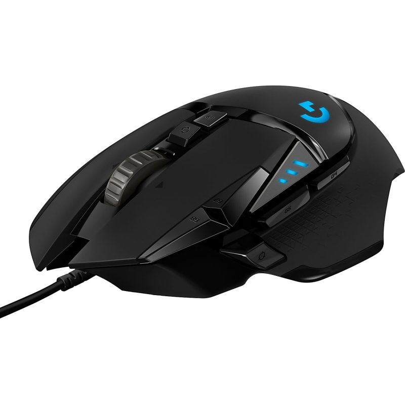 Logitech® G502 HERO High Performance Wired Gaming Mouse, Black - Image 12