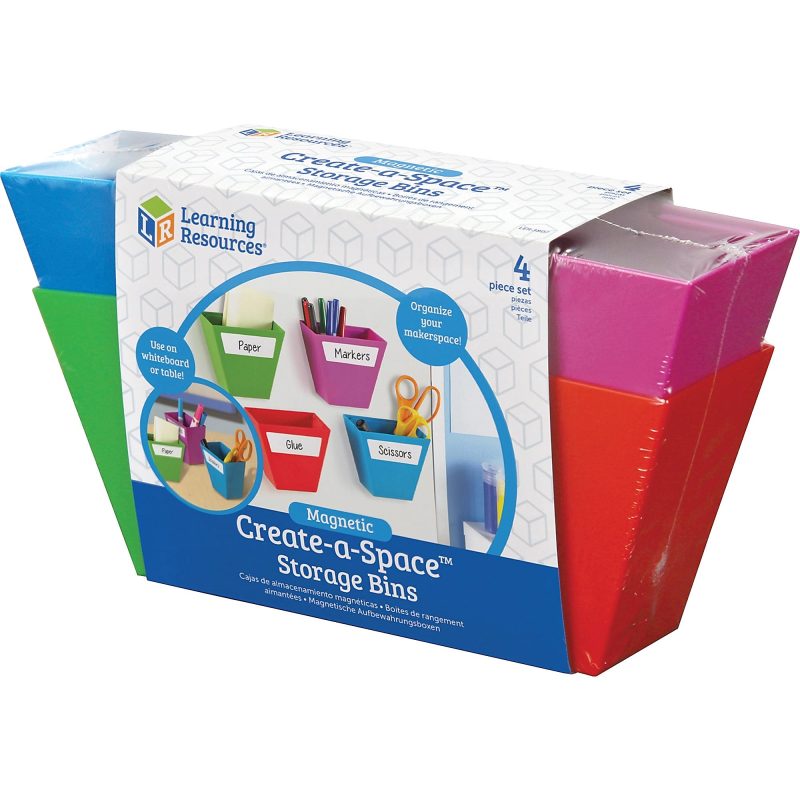 Learning Resources Magnetic Create-a-Space Storage Bins - Image 4