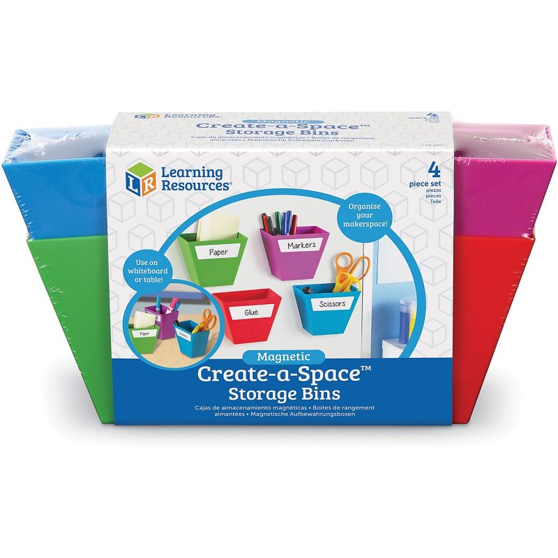 Learning Resources Magnetic Create-a-Space Storage Bins - Image 5