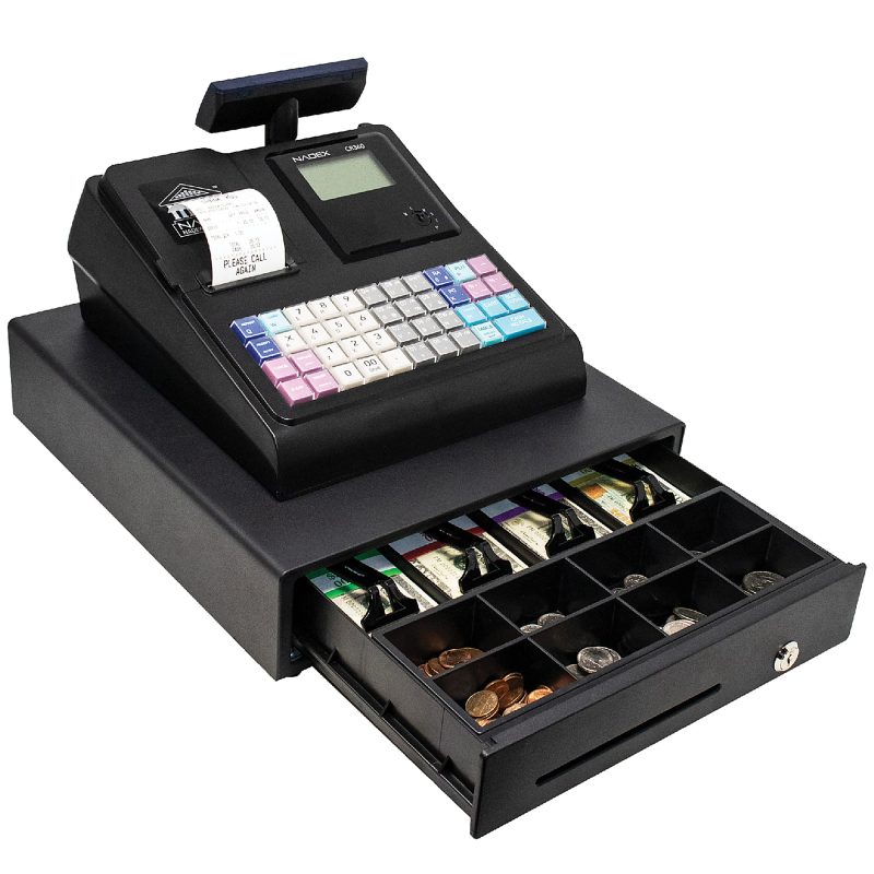 Nadex Coins Thermal-Print Electronic Cash Register, Black, NWHNXTE1376 - Image 5