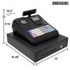 Nadex Coins Thermal-Print Electronic Cash Register, Black, NWHNXTE1376 - Image 6