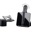 Plantronics® CS540 Wireless Office Phone Headset With HL10 Lifter, Black/Silver - Image 2