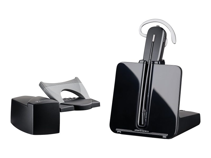 Plantronics® CS540 Wireless Office Phone Headset With HL10 Lifter, Black/Silver - Image 2