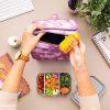 PackIt® Freezable Lunch Bag, 10”H x 8-1/2”W x 2-1/4”D, Mulberry Tie Dye - Image 5