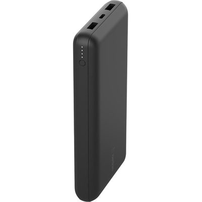 Belkin USB-C Portable Charger 20,000 mAh, 20K Power Bank With 1 USB-C Port and 2 USB-A Ports & Included USB-C to USB-A Cable, Black