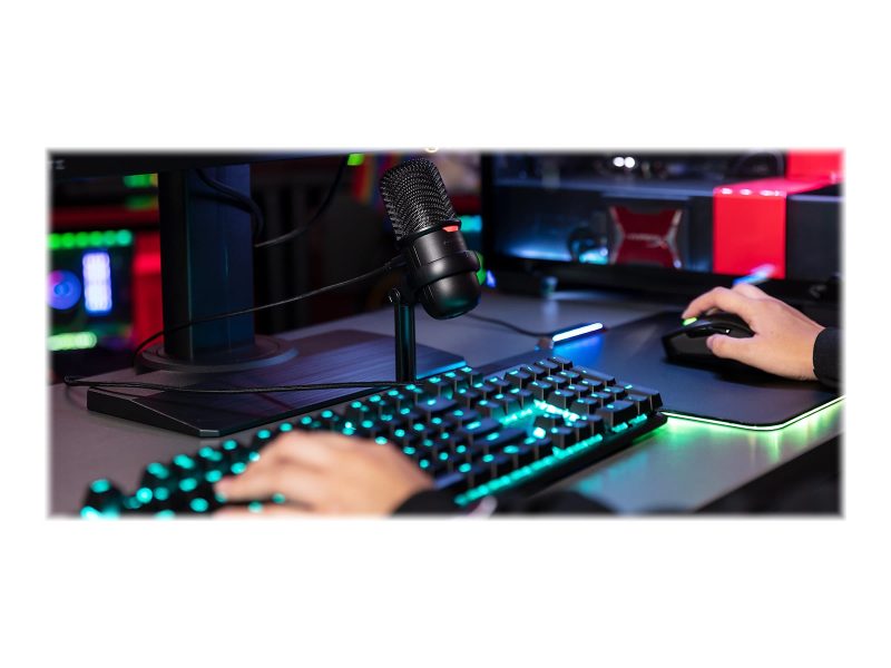 HyperX SoloCast USB Microphone, Black, 4P5P8AA - Image 12