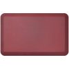 GelPro NewLife Designer Comfort Leather Grain Anti-Fatigue Floor Mat, 20" x 32", Cranberry