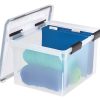 Iris® WeatherPro Storage File Box, Letter/Legal Size, 10 9/10" x 14 1/2" x 17 7/8", Clear - Image 6