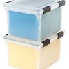 Iris® WeatherPro Storage File Box, Letter/Legal Size, 10 9/10" x 14 1/2" x 17 7/8", Clear - Image 7
