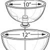 Azar Displays 3-Tier Bowl Display, 24"H x 12"W x 12"D, Clear - Image 3