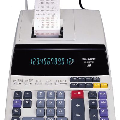 Sharp® EL-1197PIII Desktop Printing Calculator