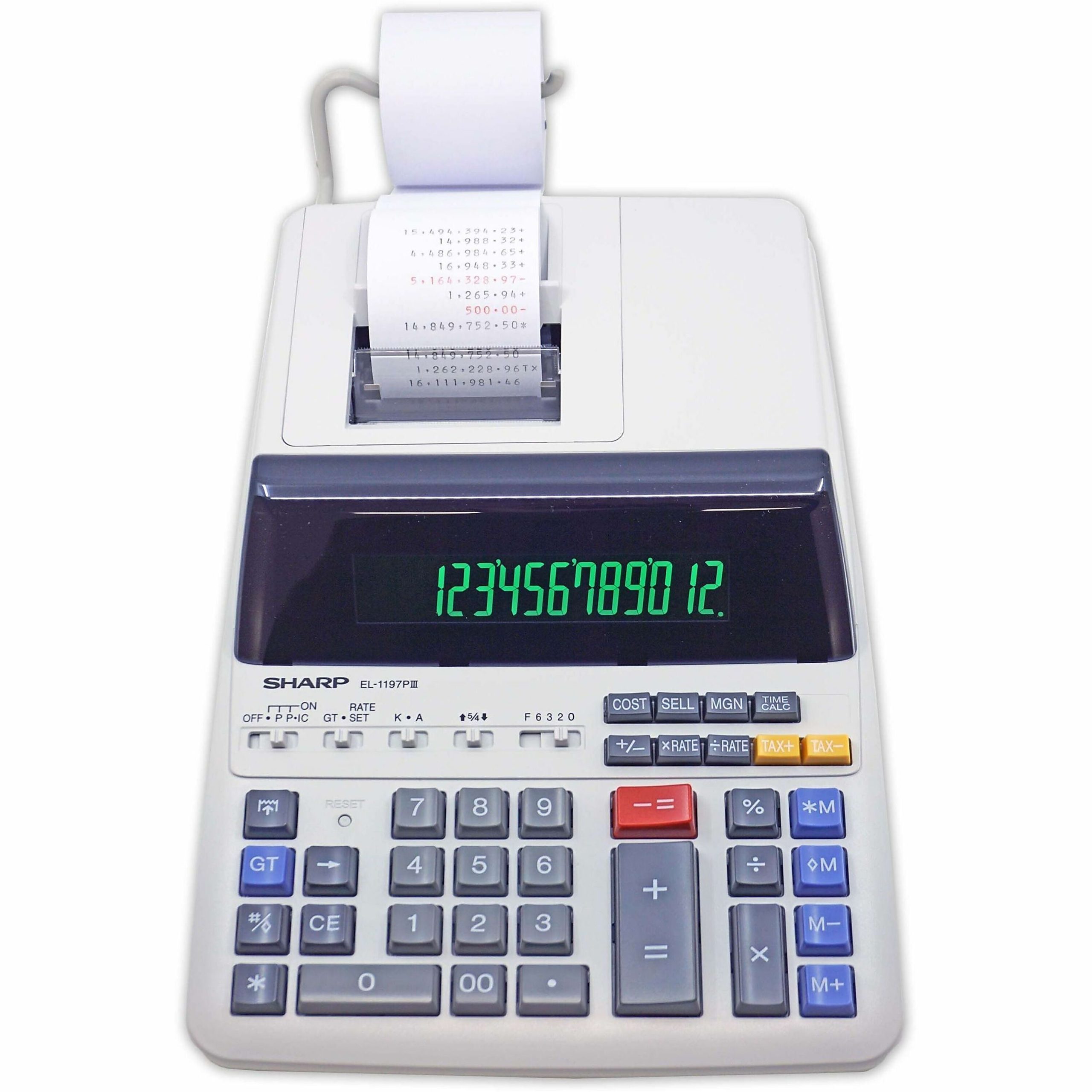 Sharp® EL-1197PIII Desktop Printing Calculator - Image 3