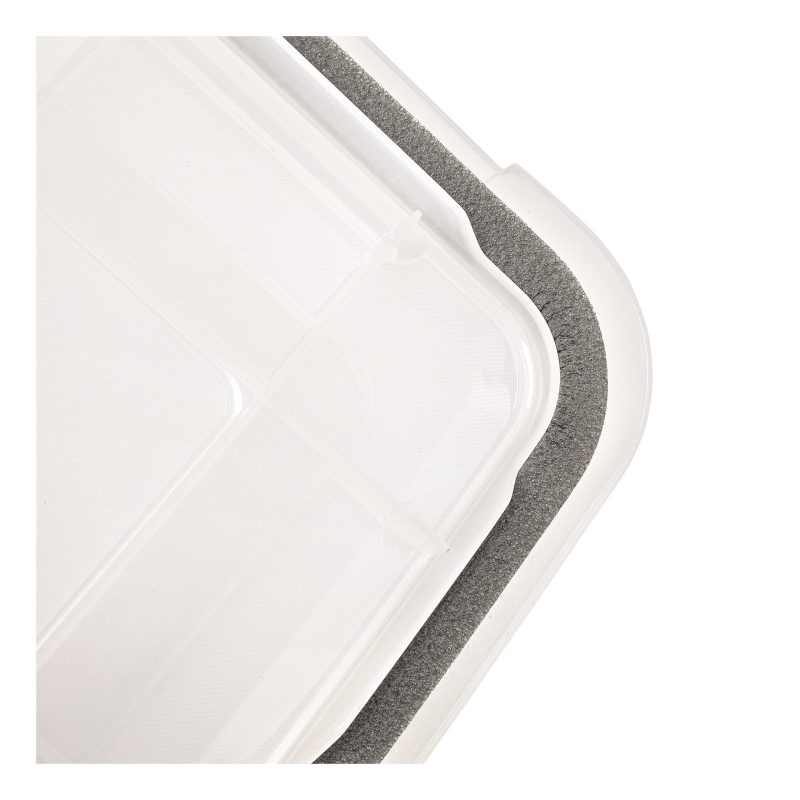 IRIS® Weathertight® Plastic Storage Container With Latch Lid, 18 3/4" x 17 3/4" x 23 5/8", Clear - Image 6