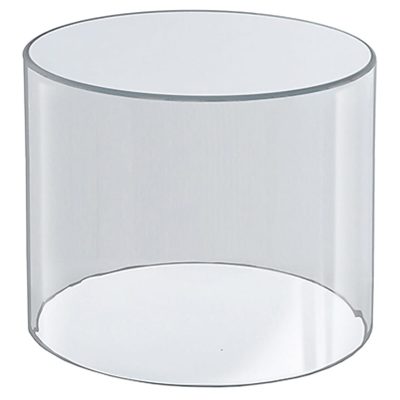Azar Displays Acrylic Cylinder, Small Size, 6" x 6", Clear