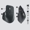 Logitech MX Master 3 Advanced Wireless Mouse, Ultrafast Scrolling, Use on Any Surface, Ergonomic, 4000 DPI, USB-C, Black - Image 6