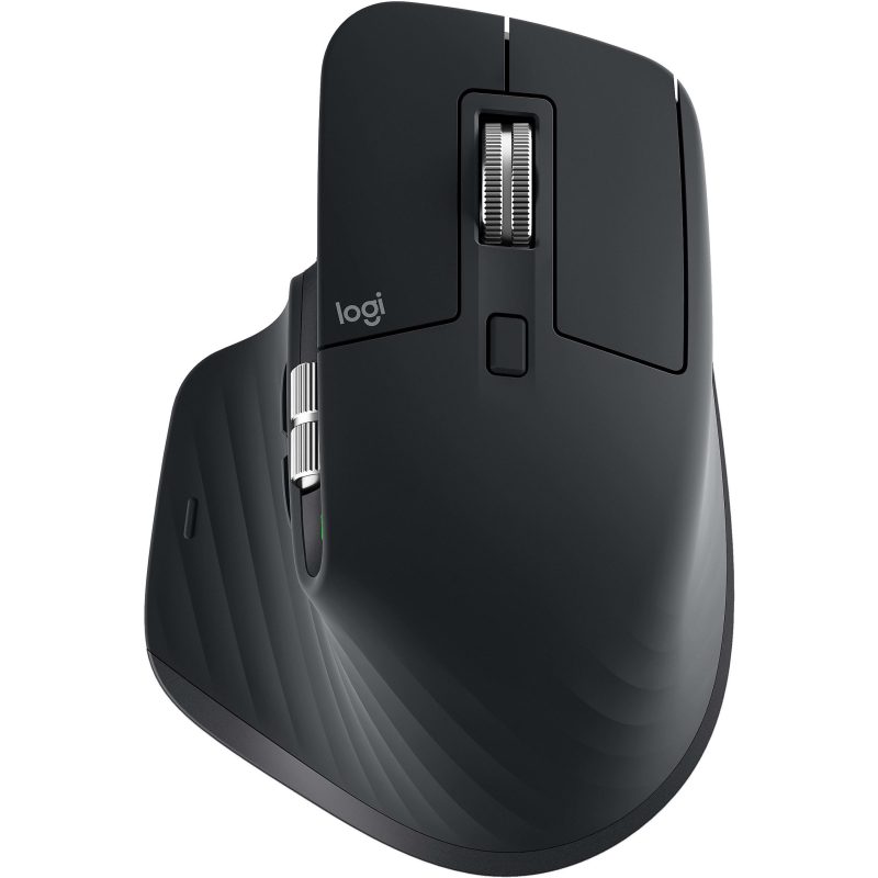 Logitech MX Master 3 Advanced Wireless Mouse, Ultrafast Scrolling, Use on Any Surface, Ergonomic, 4000 DPI, USB-C, Black - Image 10