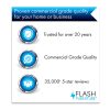 Flash Furniture Magnetic Dry-Erase Board, 36" x 60", White, Silver Aluminum Frame - Image 3