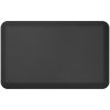 GelPro NewLife Designer Comfort Leather Grain Anti-Fatigue Floor Mat, 20" x 32", Jet