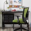Realspace® X-Cross 48"W Computer Desk With File Cabinet, Black - Image 10