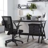 Realspace® X-Cross 48"W Computer Desk With File Cabinet, Black - Image 12