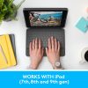Logitech Rugged Folio for iPad 7th/8th/9th Generation, Protective Keyboard Case with Smart Connector and Durable Spill-Proof Keyboard - Graphite - Image 7