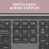 Logitech MK955 Signature Slim Wireless Keyboard And Mouse Combo, Full Size, Graphite, 920-012425 - Image 7