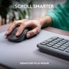 Logitech MK955 Signature Slim Wireless Keyboard And Mouse Combo, Full Size, Graphite, 920-012425 - Image 8