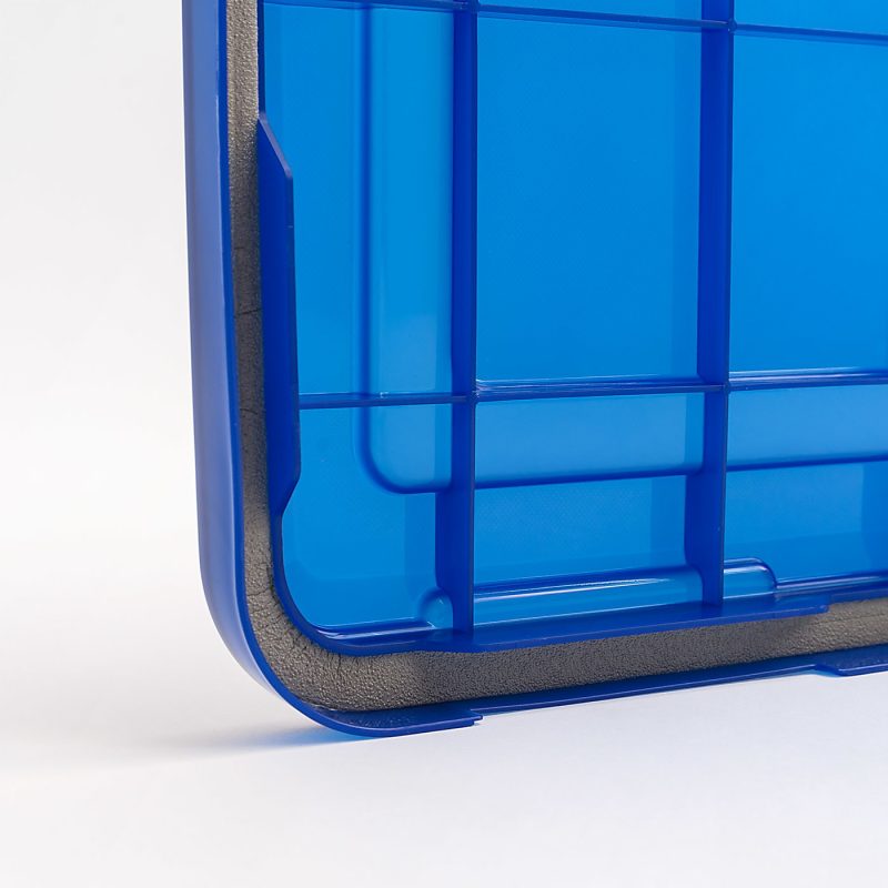 Iris Ultimate Weathertight Storage Box, 17-1/2”L x 16-3/16”W x 10-1/4”H, 19 Qt, Clear - Image 5