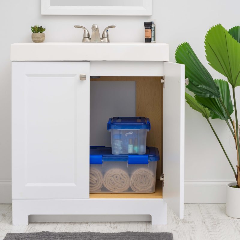 Iris Ultimate Weathertight Storage Box, 17-1/2”L x 16-3/16”W x 10-1/4”H, 19 Qt, Clear - Image 11