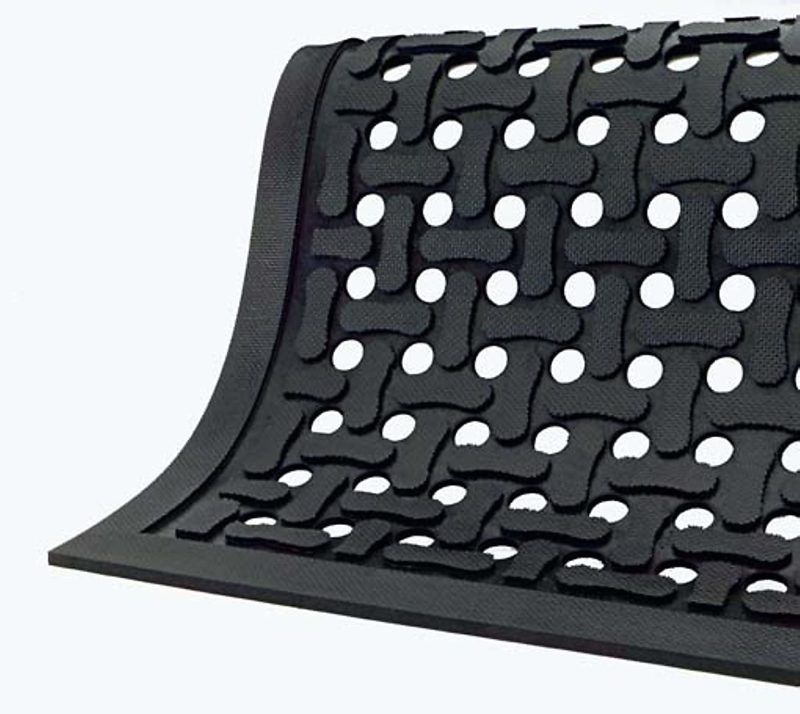 Comfort Flow Mat, 3' x 9', Black