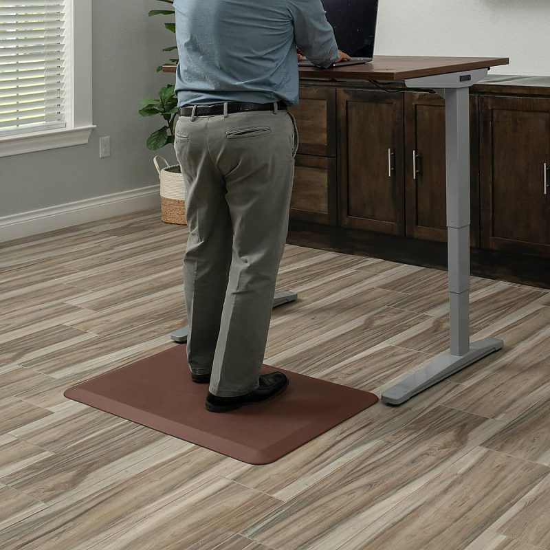 GelPro NewLife EcoPro Commercial Grade Anti-Fatigue Floor Mat, 36" x 24", Brown - Image 2