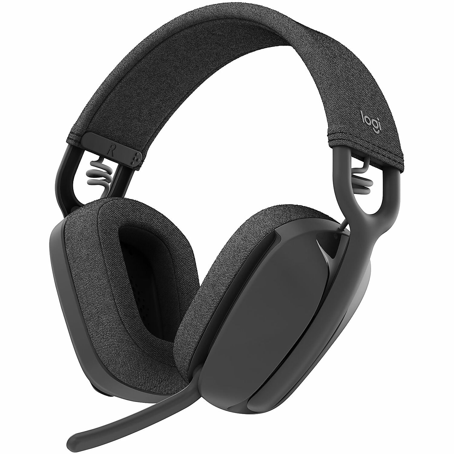 Logitech Zone Vibe 100 Lightweight Wireless Over-Ear Headphones, Graphite, 981-001256 - Image 11