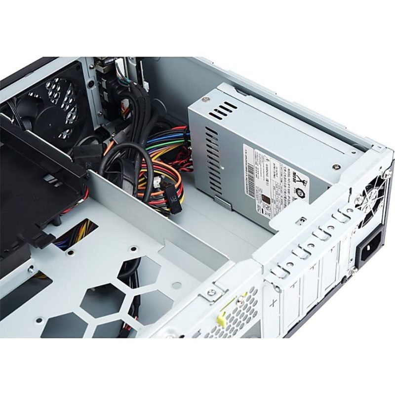 In Win CJ712 8L Small Form Factor Chassis - Ultra Small - Black - 3 x Bay - 1 x 3.15" x Fan(s) Installed - 1 x 265 W - Power Supply Installed - Micro ATX, Mini ITX Motherboard Supported - 1 x Fan(s) Supported - Image 11