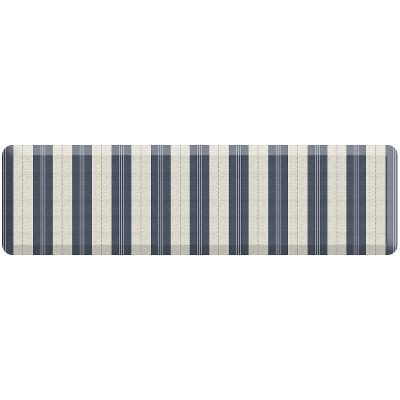 GelPro Designer Comfort Polyurethane Anti-Fatigue Mat For Hard Floors, 20” x 72”, Taylor Blue