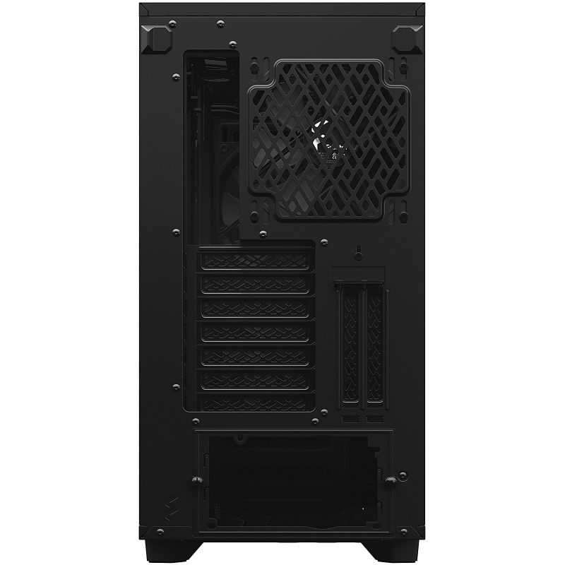 Fractal Design Define 7 Black TG Dark Tint - Mid-tower - Black - Steel, Anodized Aluminum, Tempered Glass - 9 x Bay - 4 x 5.51" x Fan(s) Installed - 0 - ATX, EATX, Micro ATX, Mini ITX Motherboard Supported - 9 x Fan(s) Supported - Image 6